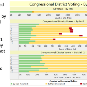 Oct. 5, 2024 Roundup of Week 2 Early Voting in Virginia's 2024 Presidential Election. (Slide 7 of 14)