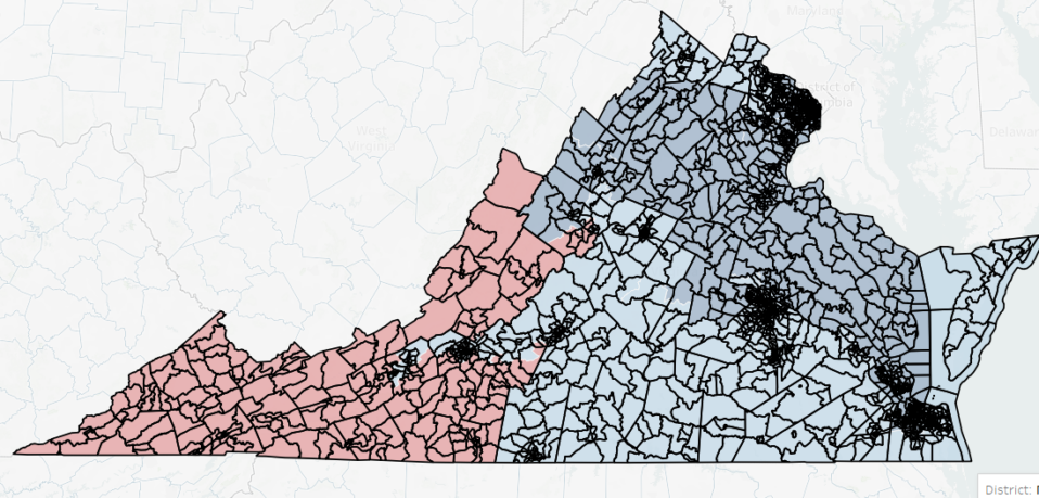How the Proposed new 10-1 Gerrymandered Congressional Districts Were Achieved.